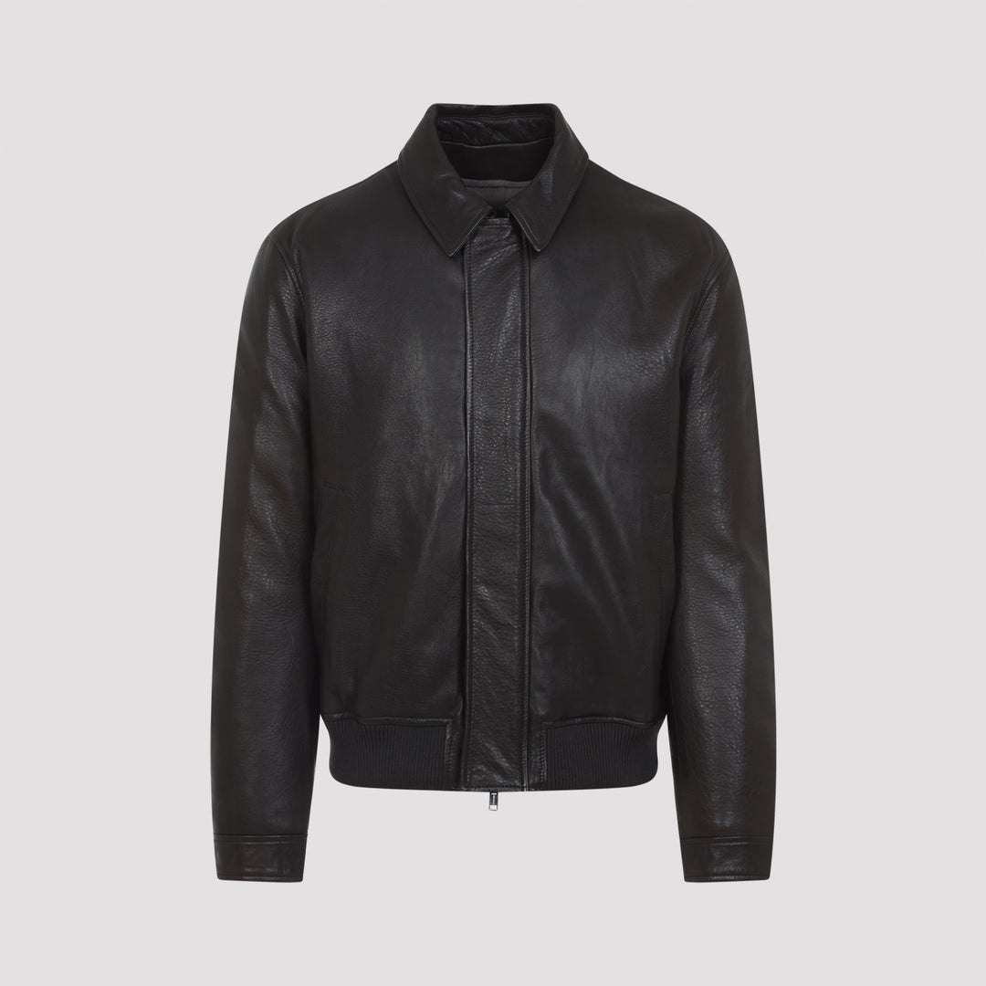Yves Salomon Leather - Marrone | b5ba7e4868ec20283eb831a700e815695d948fa1