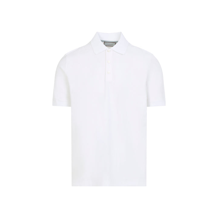 Canali Polo - Bianco | c8135c40fbfc791b75a839cc377f51df1a0bb0c0