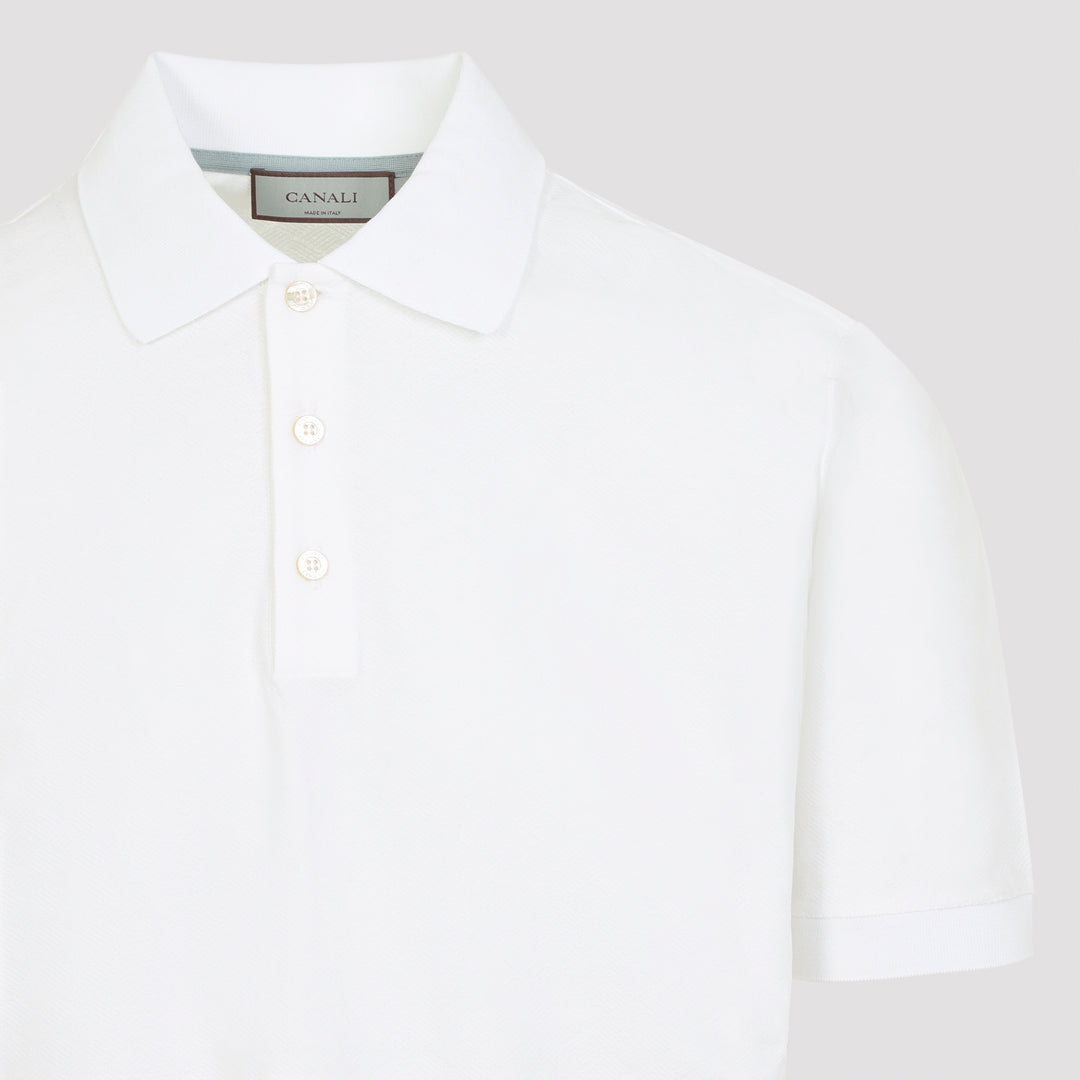 Canali Polo - Bianco | 8075fabefd7467ac1441abc6ebca0dfb2ddb526d