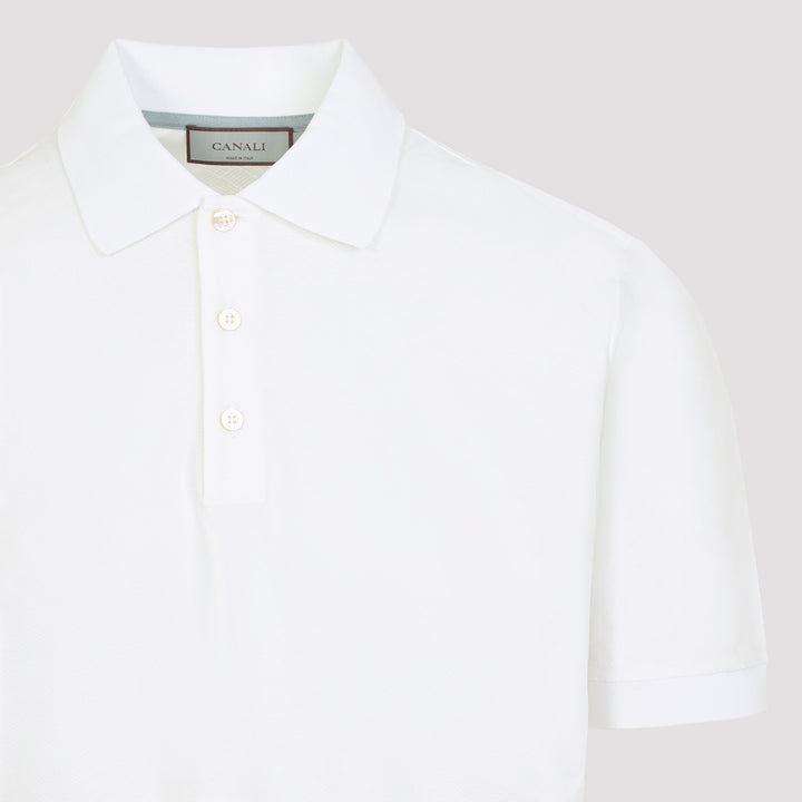 Canali Polo - Bianco | 8075fabefd7467ac1441abc6ebca0dfb2ddb526d