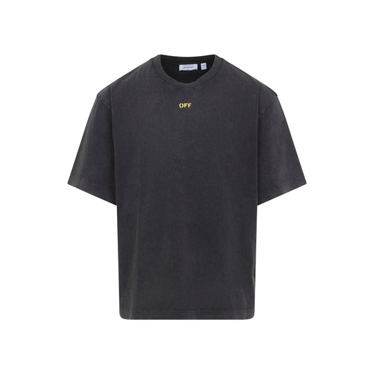 Black Fallen Caravaggio Skate Cotton T-Shirt