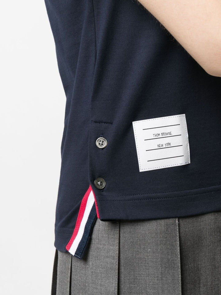 Thom Browne T-shirts and Polos - Blue and green | c0c8382484a3ecde207b671de05d087cc06b7734
