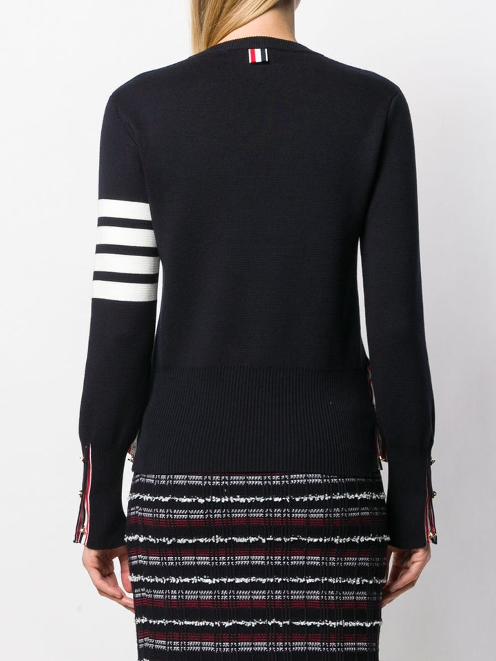 Thom Browne Sweaters - Blue and green | 74417b8e63fb53c250ac43e5060985fdabb7442f
