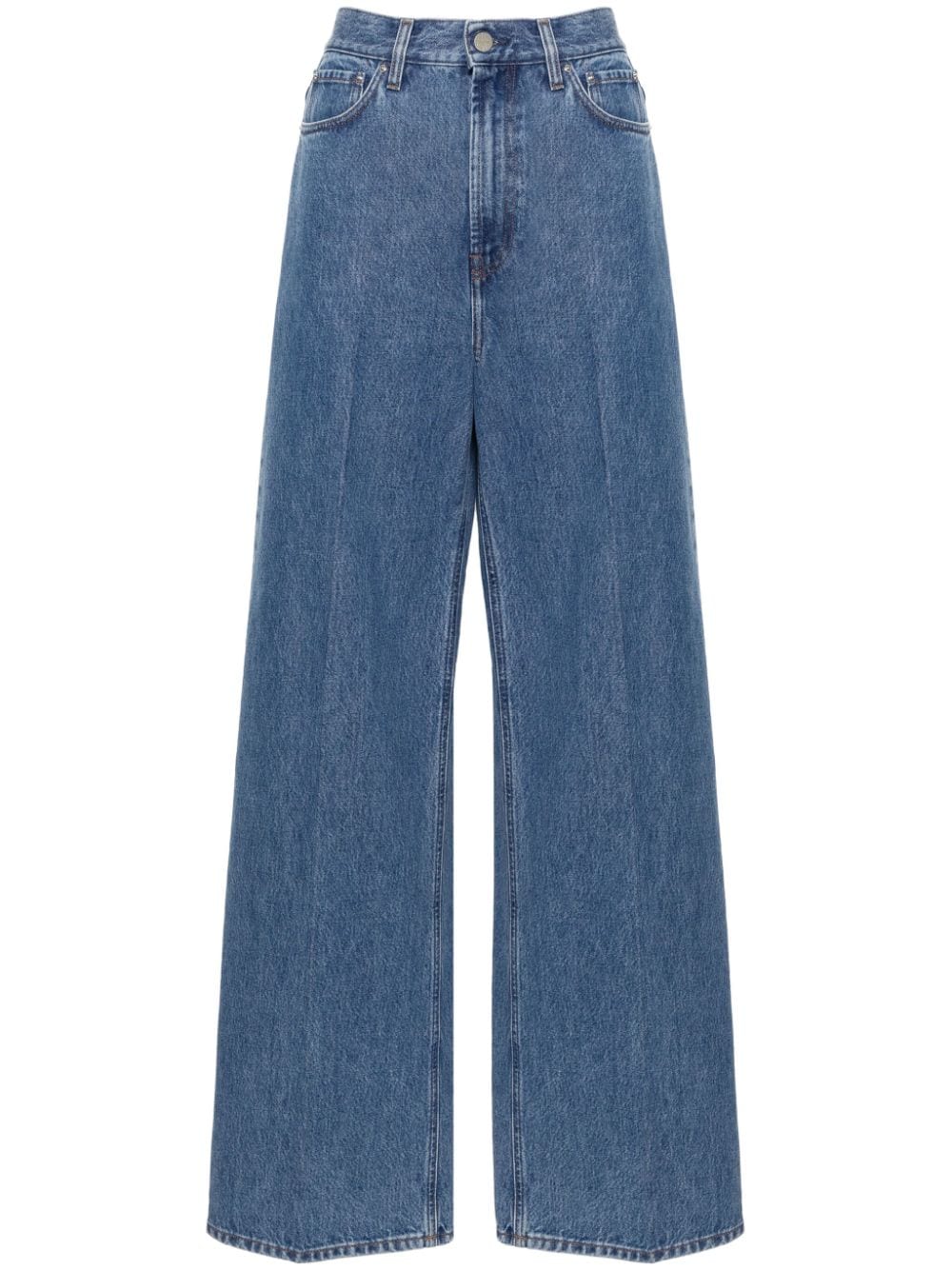 Toteme Pre Jeans - Blue and green | 6cb4927dfc945099c36fa295cb5f1ac70c97b330