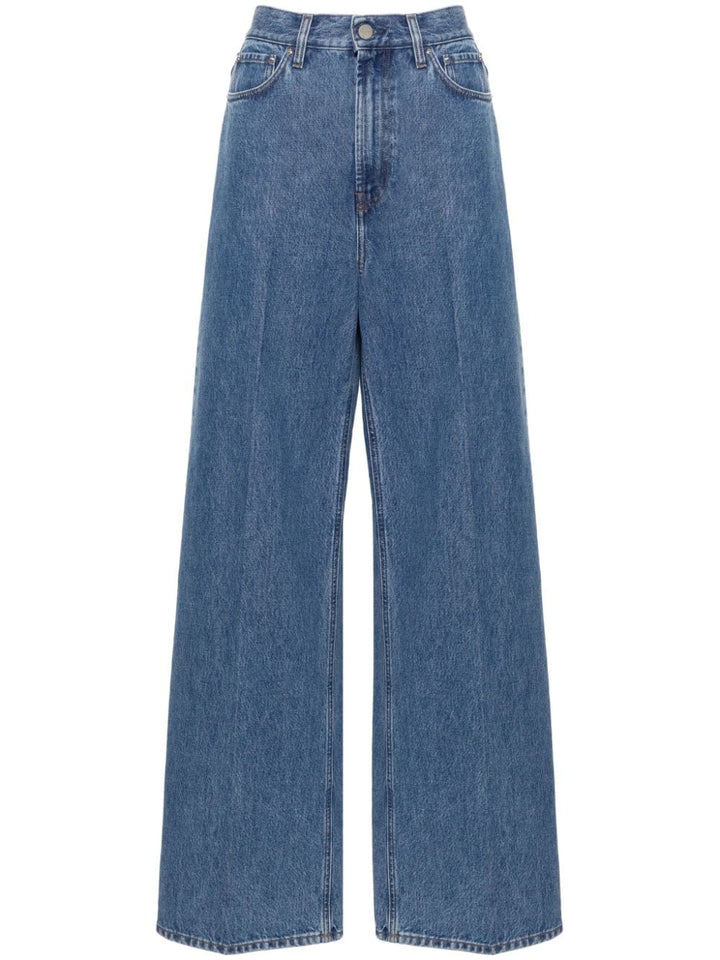 Toteme Pre Jeans - Blue and green | 6cb4927dfc945099c36fa295cb5f1ac70c97b330