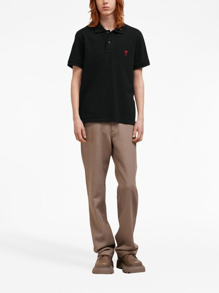 Ami Paris T-shirts and Polos - Blacks and greys | c93aa4d8dd44bcb1b12cef29019cc776b3e1f828