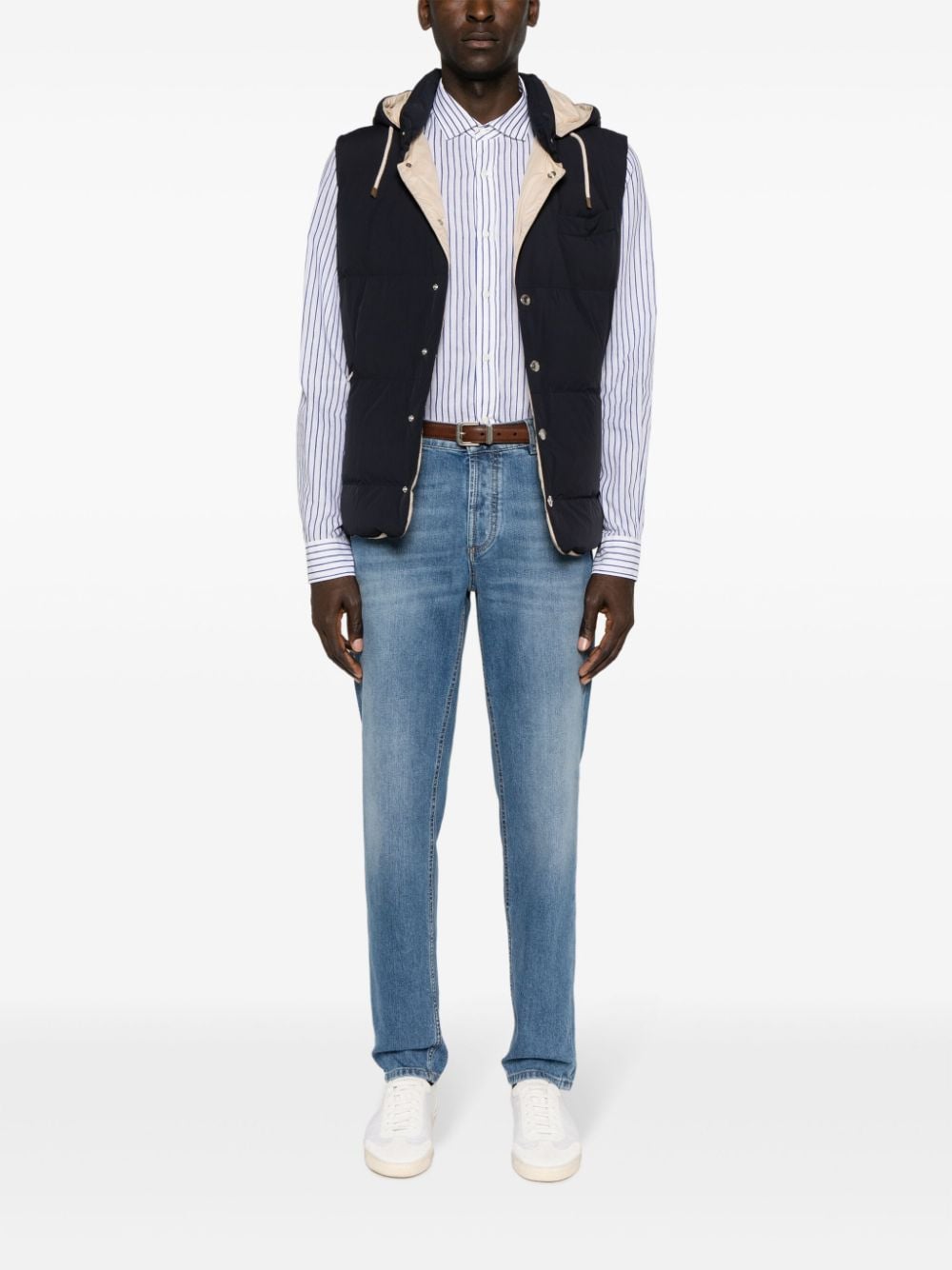 Brunello Cucinelli Jeans - Blu e verdi | a10b07b17268db122dabb5fee1e4b0503079a646
