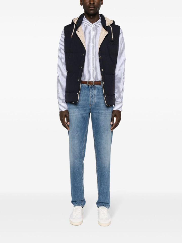 Brunello Cucinelli Jeans - Blu e verdi | a10b07b17268db122dabb5fee1e4b0503079a646
