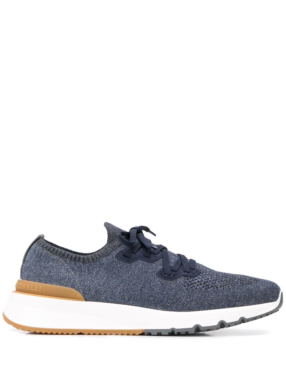 Brunello Cucinelli Sneakers - Blu e verdi | 7da7e80e789f3bb7d61a0f78cfdea9a4ccb807d5