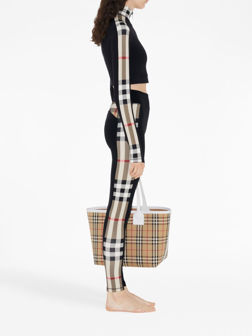 Burberry Trousers - BLACK | efacac31ff787ae46b10f667df9398e20efc653d
