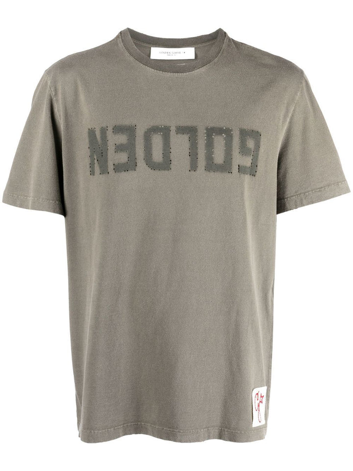 Golden Goose T-shirts and Polos - Blue and green | 01e93157decf05a3b3d4914e06c225f5f9607029