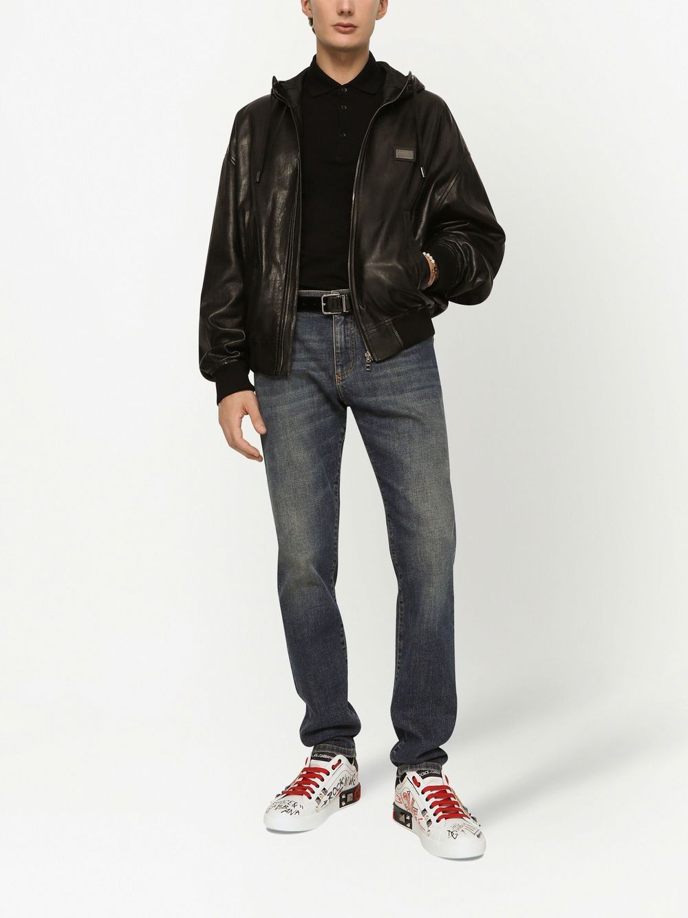 Dolce & Gabbana T-shirts and Polos - Blacks and greys | b305457cac7bd75b20fafb2df84fb02dbca690c3