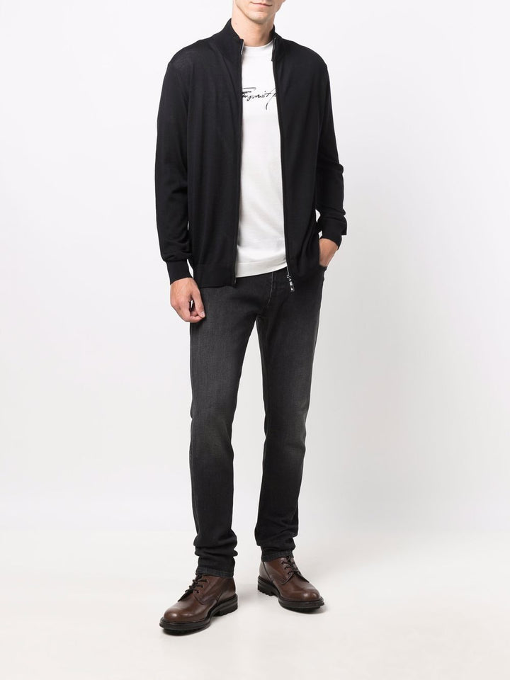 Emporio Armani Sweaters - Blu e verdi | 069ef750295aca1bd85e64897732ceff701c8e34