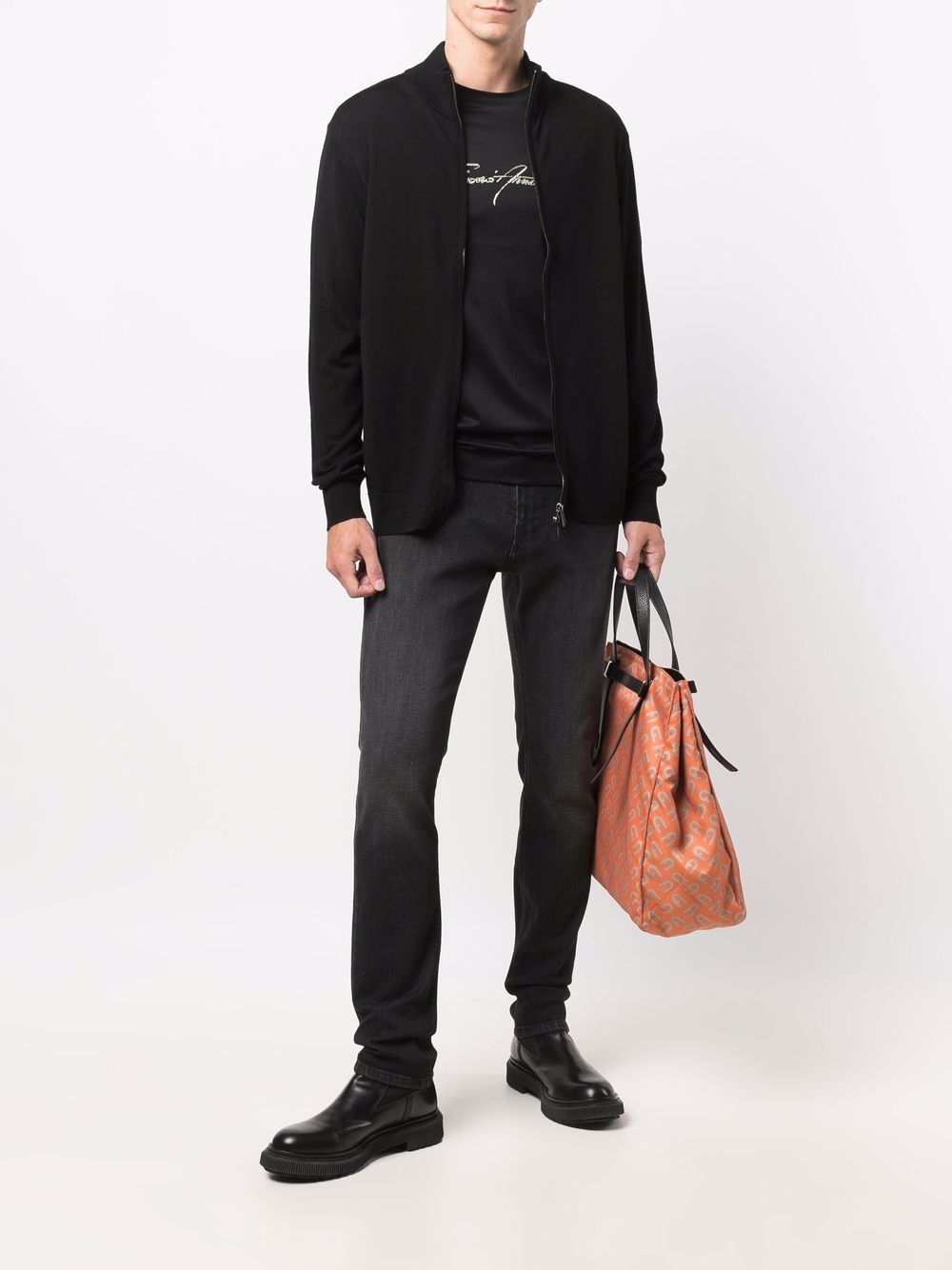 Emporio Armani Sweaters - Neri e Grigi | be2b0e8be13885ea2dd5de3543049537343f49cb