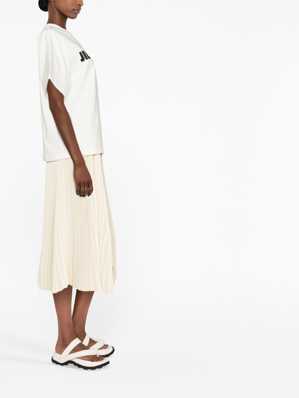 Jil Sander T-shirts and Polos - Light and natural | 3d1b9d5fafa1e4b901facebb71b679b13813a960
