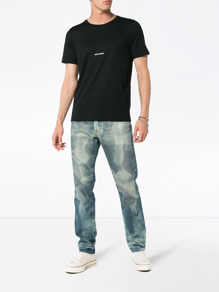 Saint Laurent T-shirts and Polos - Blacks and greys | 5f975eb2ce7c8e5f5307be846576d3aec6baca26