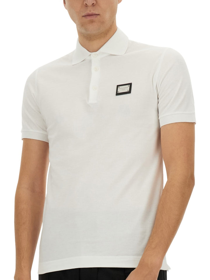 Dolce & Gabbana Polo - Bianco | Wanan Luxury