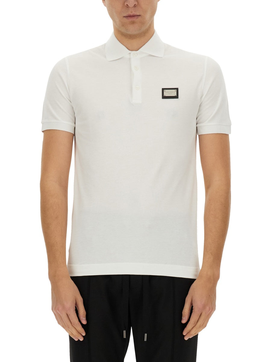 Dolce & Gabbana Polo - Bianco | Wanan Luxury