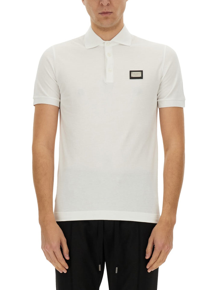 Dolce & Gabbana Polo - Bianco | Wanan Luxury