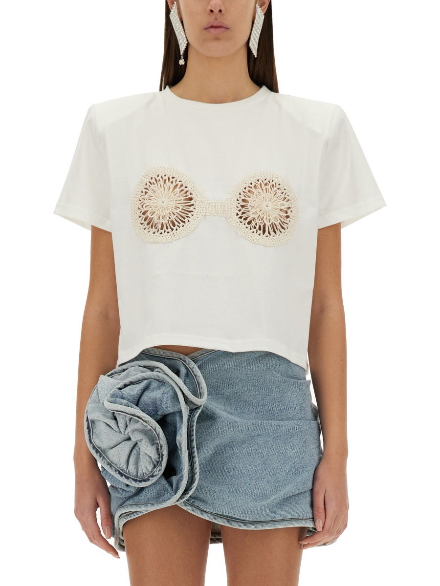 Magda Butrym T shirt - Bianco | Wanan Luxury