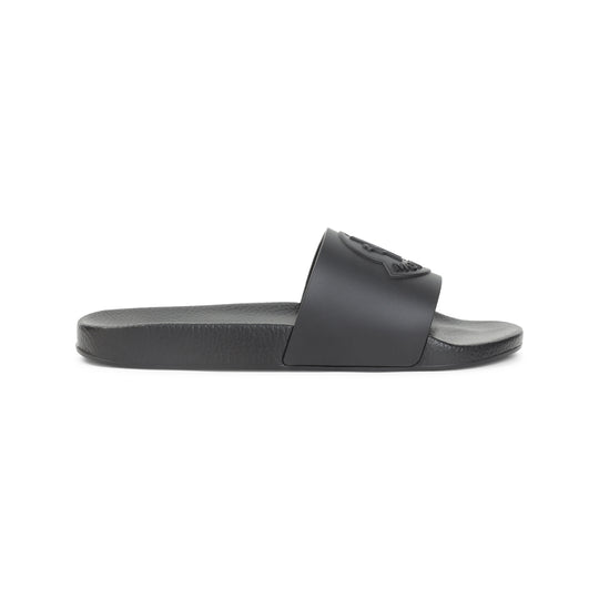 Black Basile Elastodiene Sandals