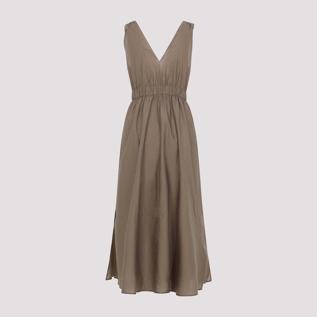 Brunello Cucinelli Long dresses - Marrone | c6bb55eeeaa1181e45431546c8a4831ea7c8b53a