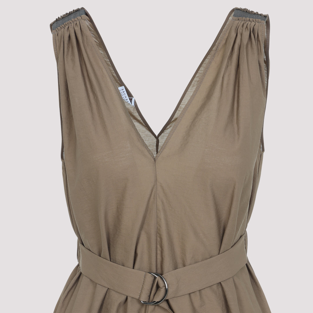 Brunello Cucinelli Long dresses - Marrone | 685ba83a09a1aa73cb0abd4d30f5ff292e8d507c