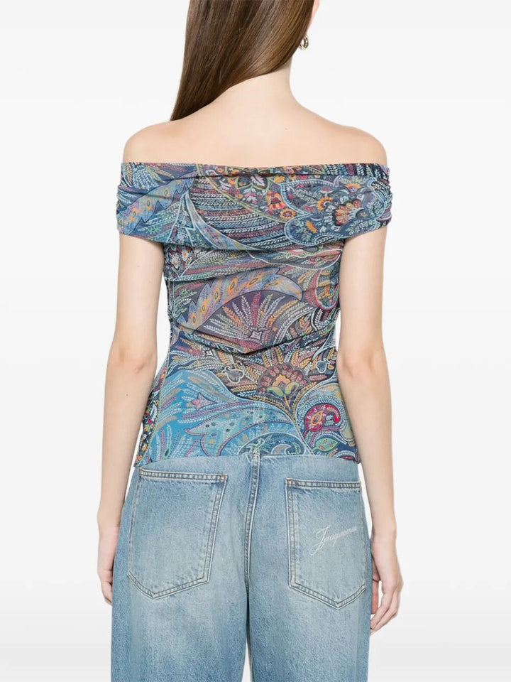 Etro Top - Blu | 30aec33e04b980e622b70d37fe514c108ebc81fd