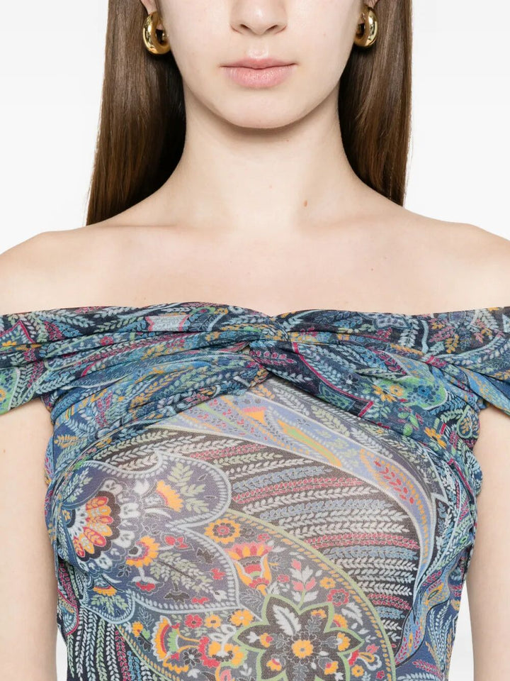 Etro Top - Blu | 74832394e6eacfc2639d8dcf320ab6b1f584d4d5
