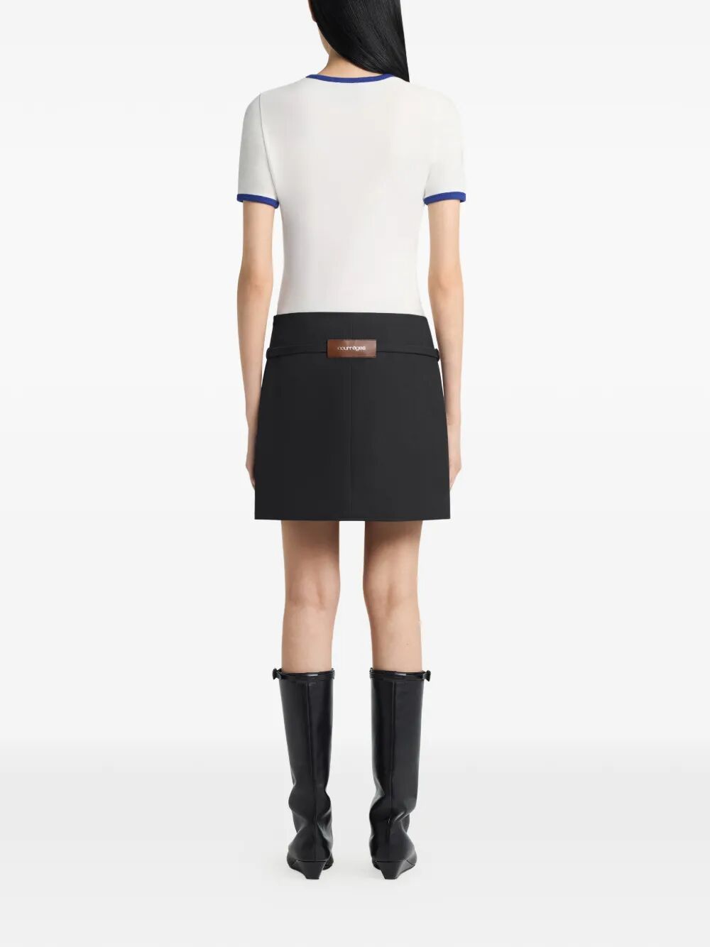 Courreges T-shirts - Bianco | a52ca090f4f8cbff3b391fec63cc1b8bdfadb507