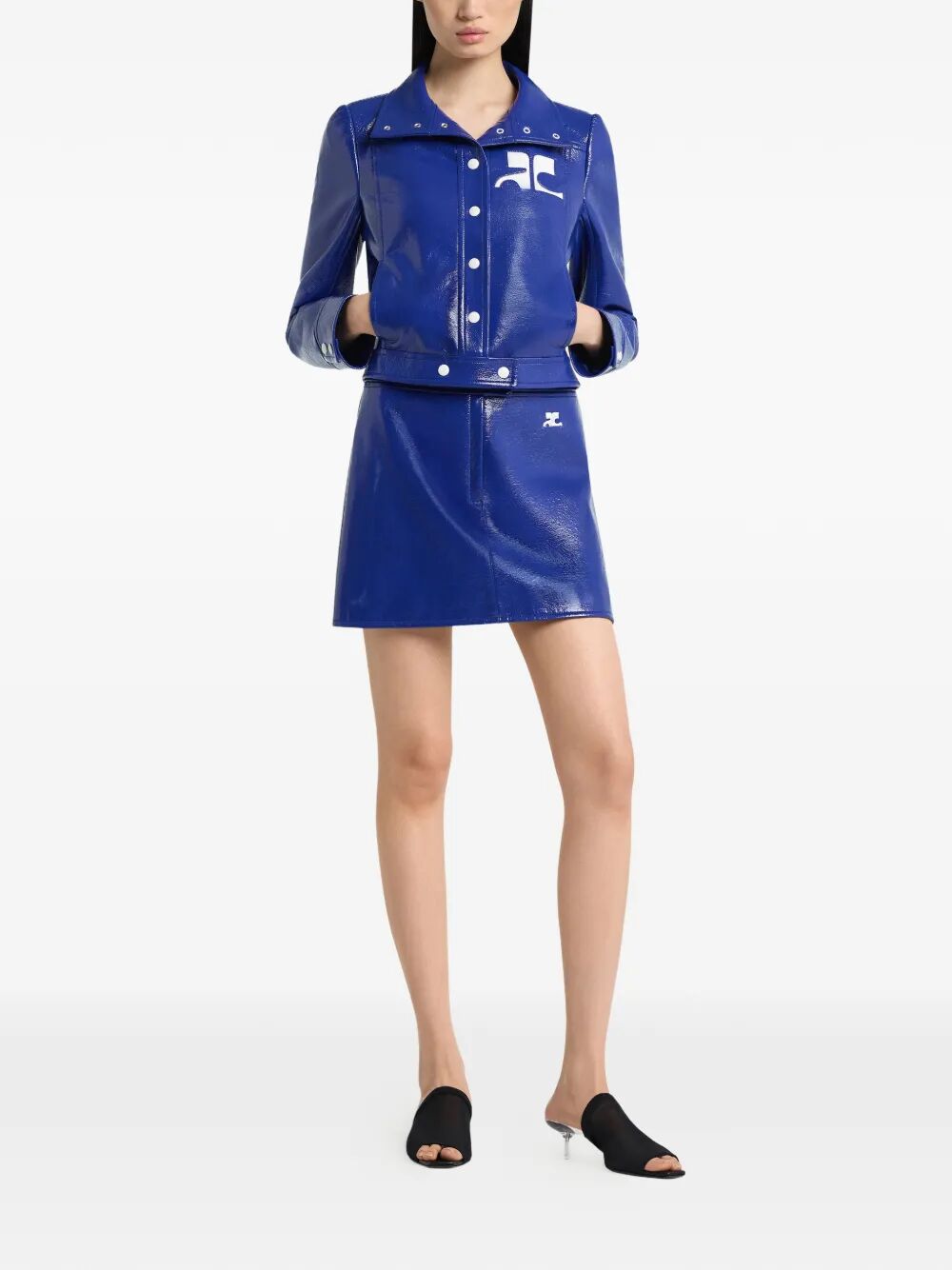 Courreges Cropped - Blu | 53a0236ac9cfca8203c2663acfc8b2680b01d8c5