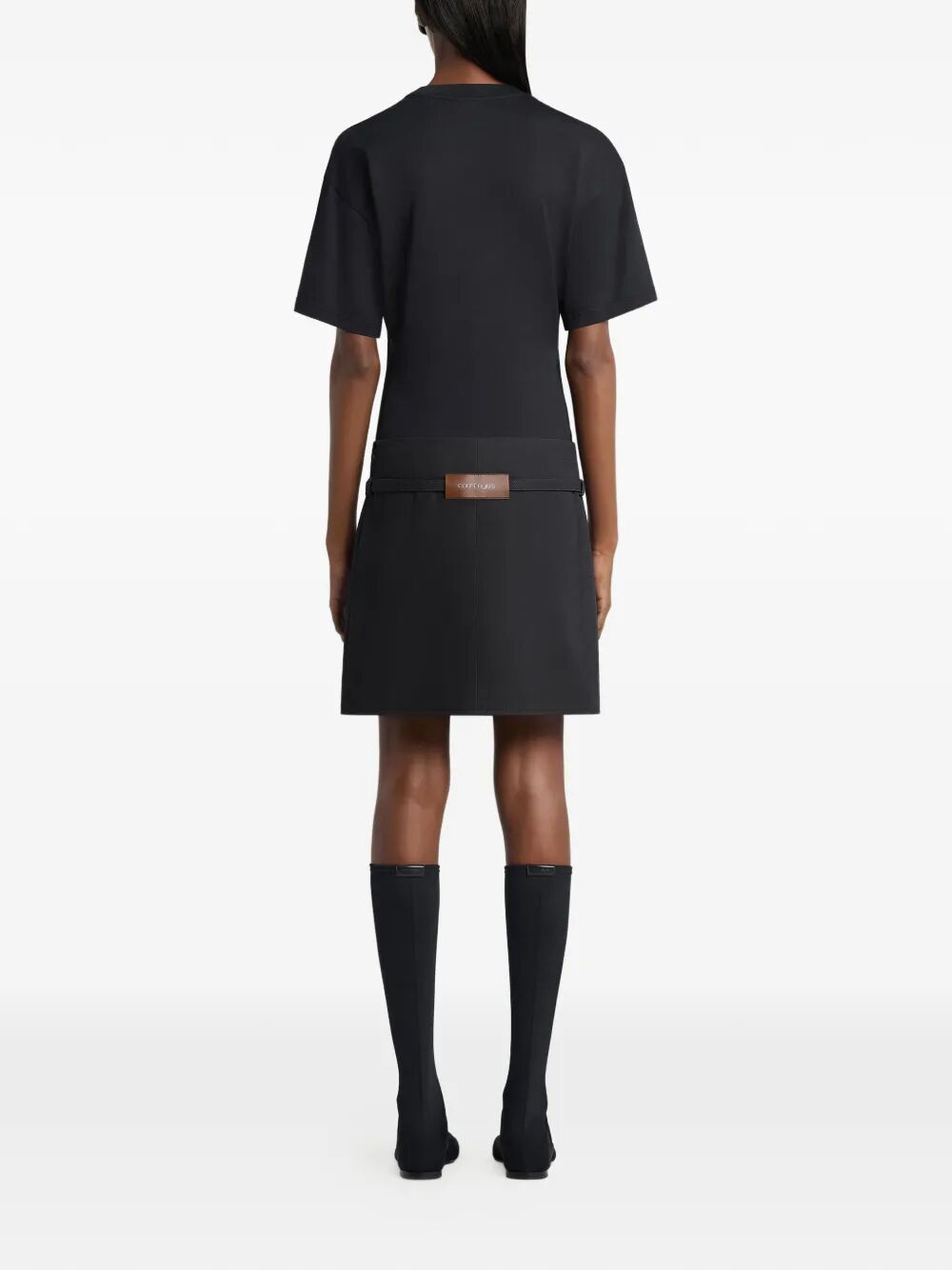 Courreges T-shirts - Nero | 52d4006bf9d0f2e70a145fc0d3f430807627cf6f