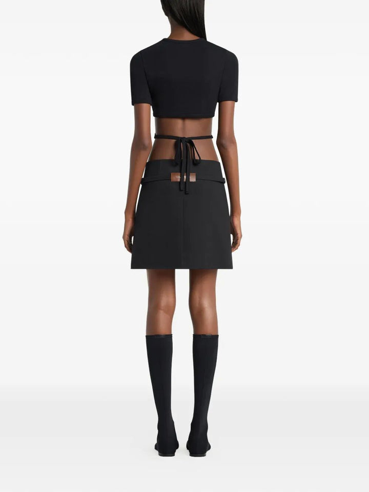 Courreges T-shirts - Nero | 40350c5899a0a1b6409dac77b5b2d6b80562139b