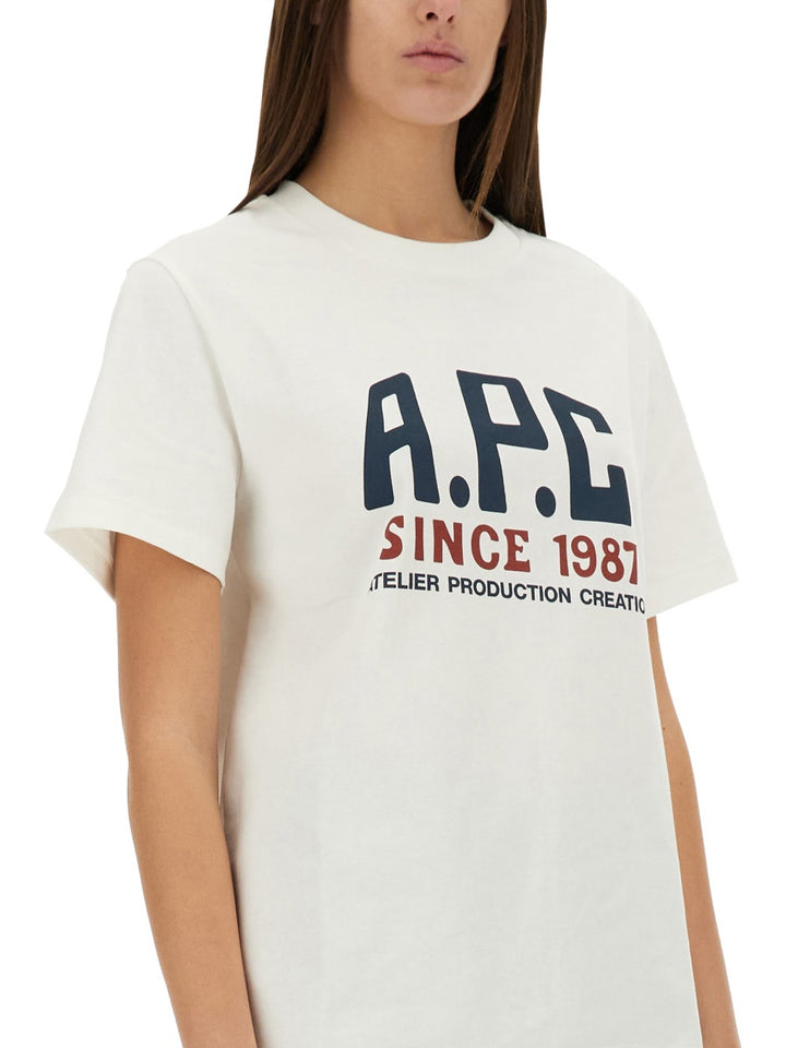 A.P.C. T shirt - Bianco | Wanan Luxury