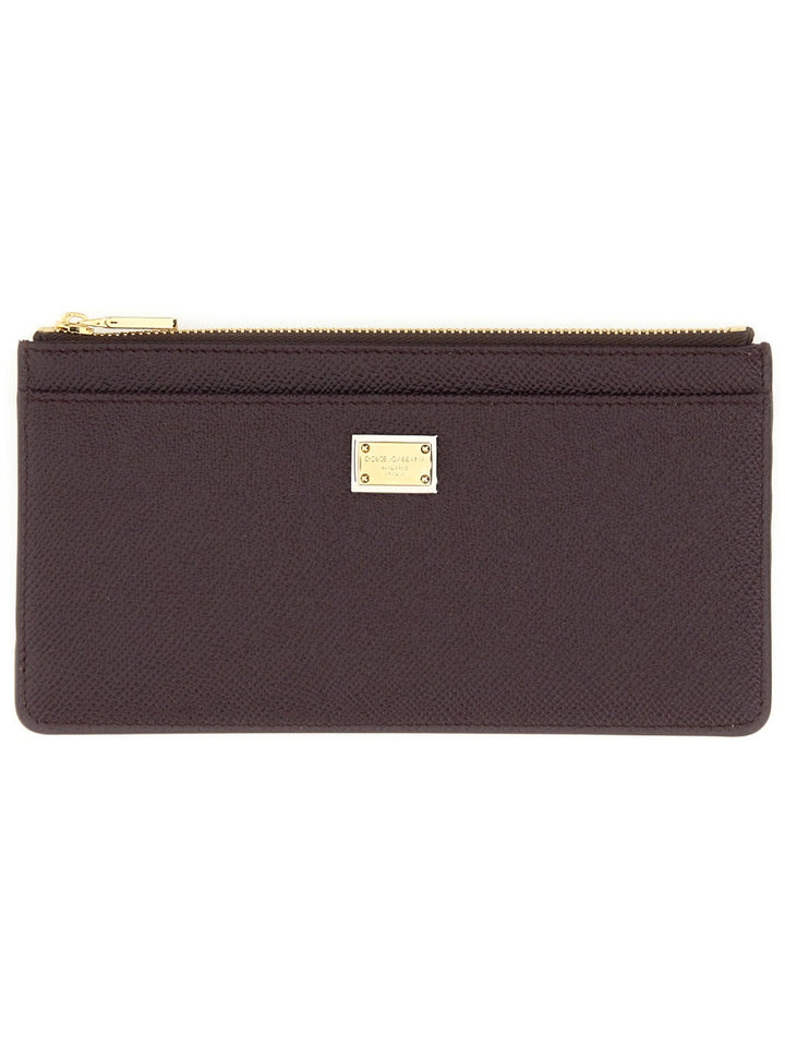 Dolce & Gabbana Portafogli e Portacarte - Bordeaux | Wanan Luxury