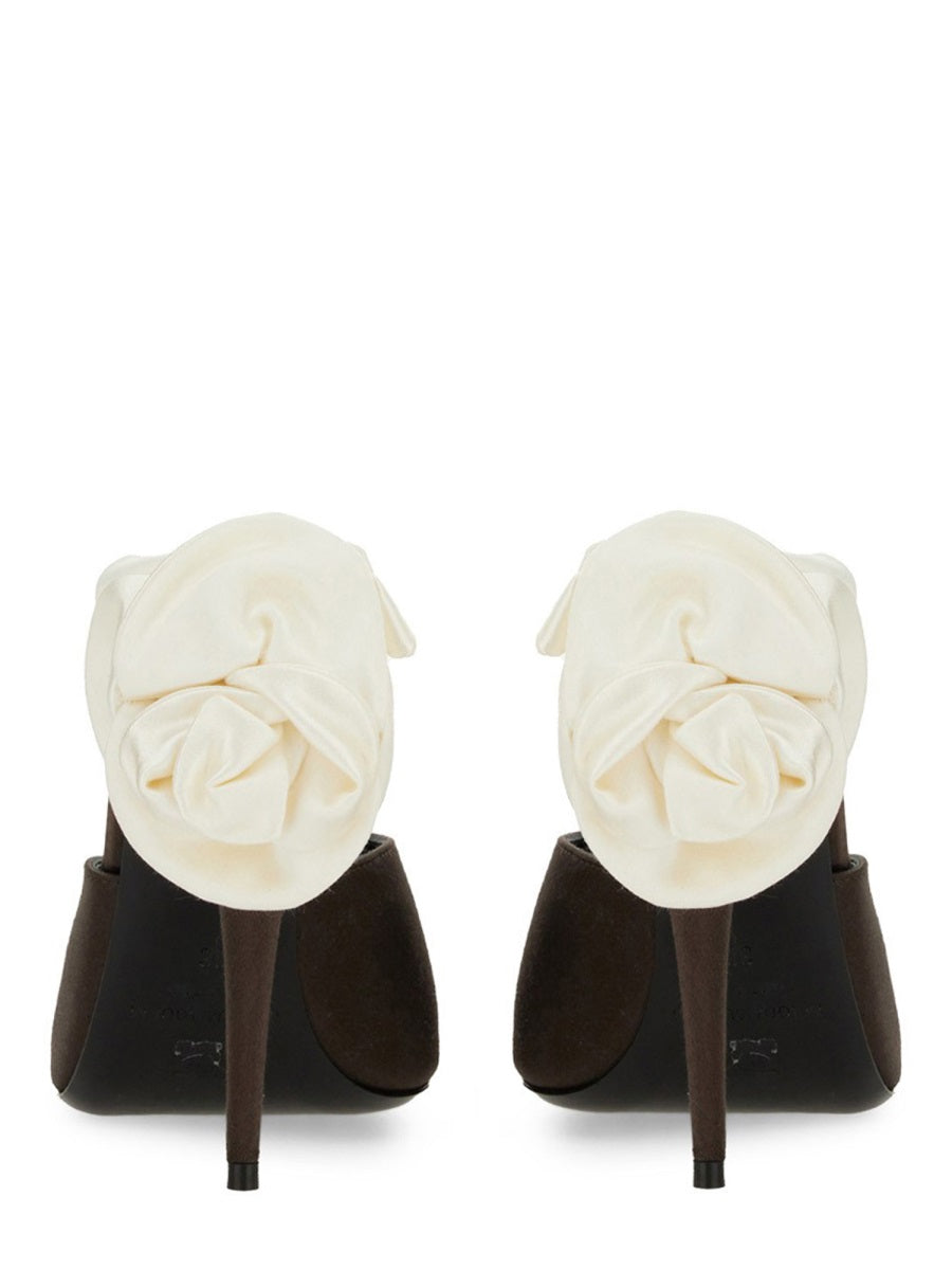 Magda Butrym Decollete - Marrone | Wanan Luxury