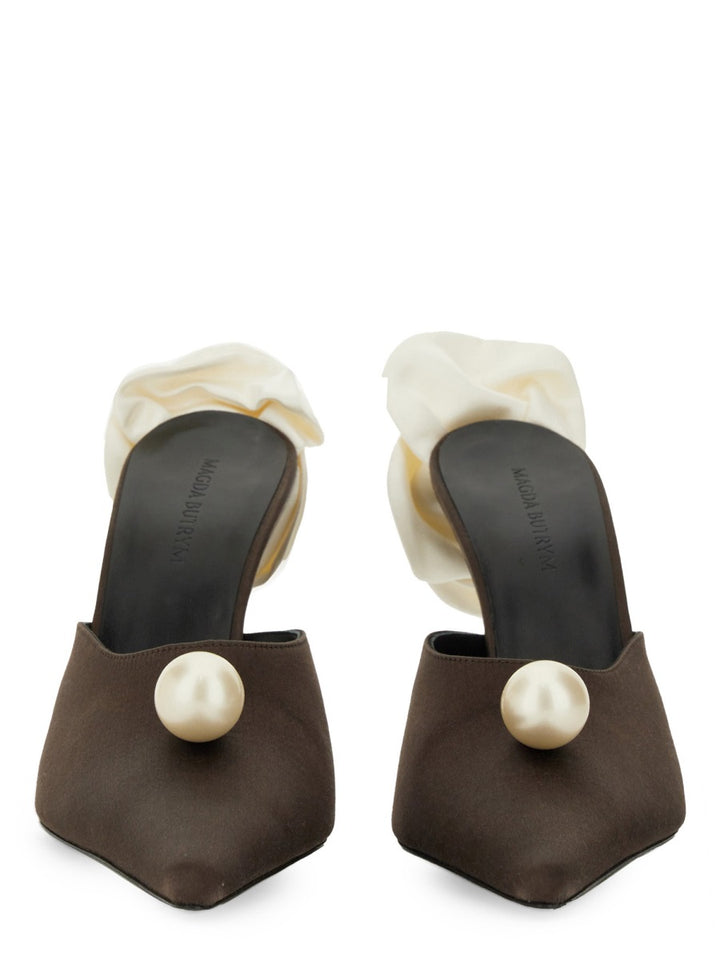 Magda Butrym Decollete - Marrone | Wanan Luxury