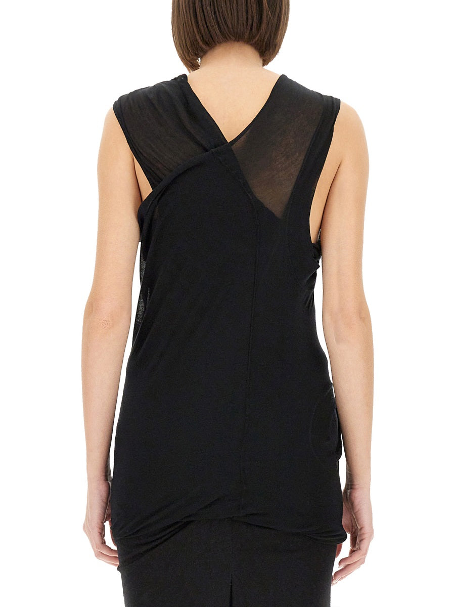 Rick Owens Top - Nero | Wanan Luxury
