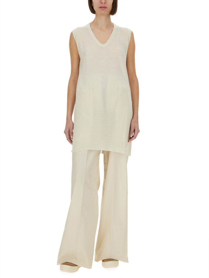 Rick Owens Pantaloni - Ivory | c881a4ebbb772779bd0e996acc8a3ec3d77f366d