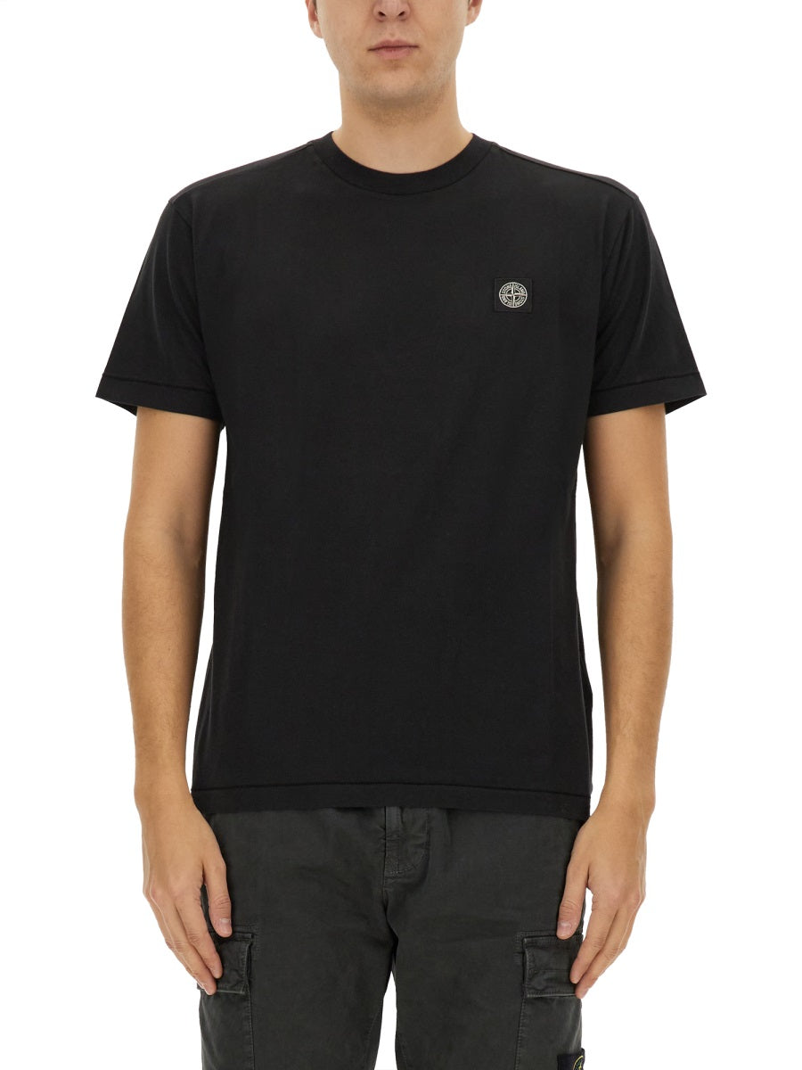 Stone Island T shirt - Nero | Wanan Luxury