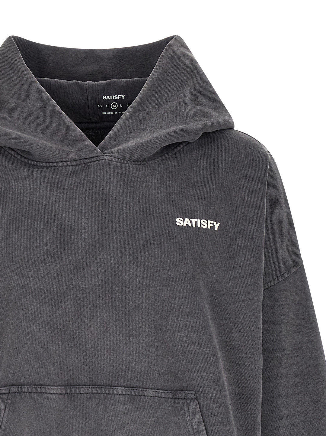 Satisfy Hoodie With Elastic Felpe - Grigio | d5f4db52290784fd905a88637a6b053901829f28