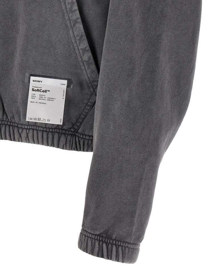 Satisfy Hoodie With Elastic Felpe - Grigio | bed90eaef66bff2d8158efaccf2f879448cdc12a