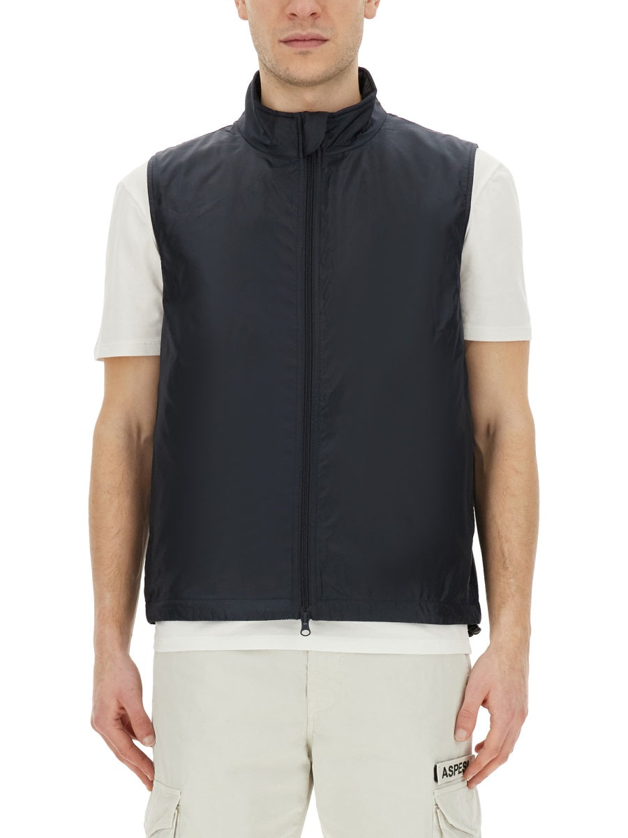 Aspesi Gilet - Blue | d1df00910dd30fef17b364ff88f203c50bc9894b