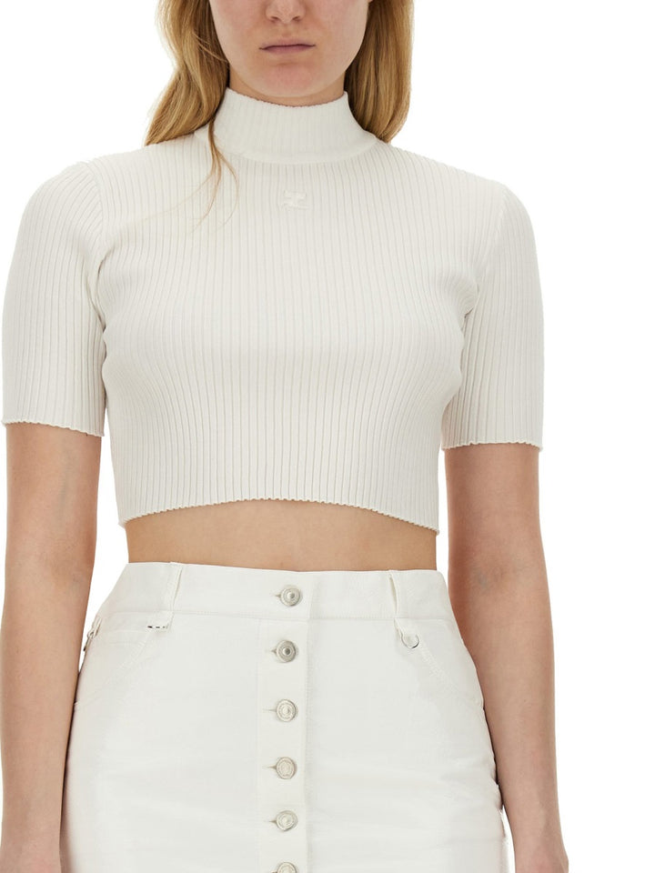 Courrèges Top - Bianco | Wanan Luxury