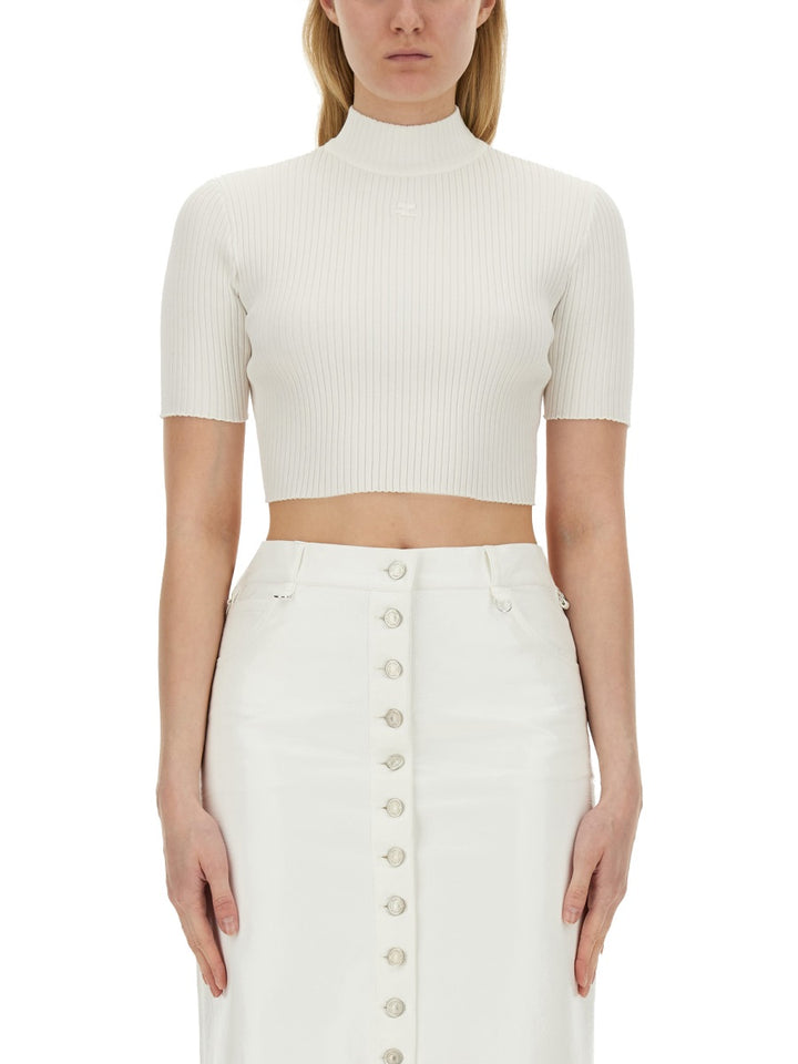 Courrèges Top - Bianco | Wanan Luxury