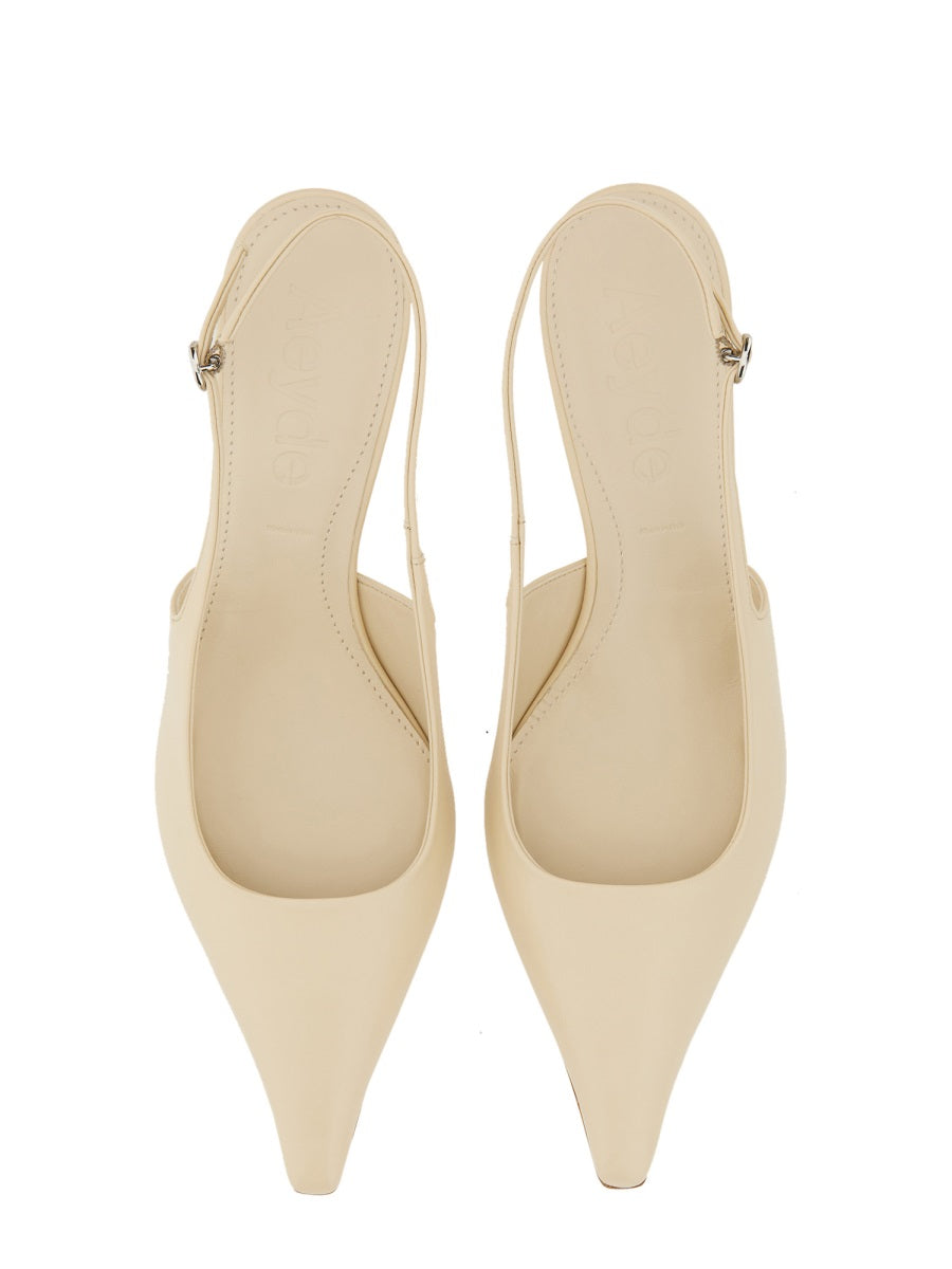 Aeyde Decollete - Bianco | Wanan Luxury