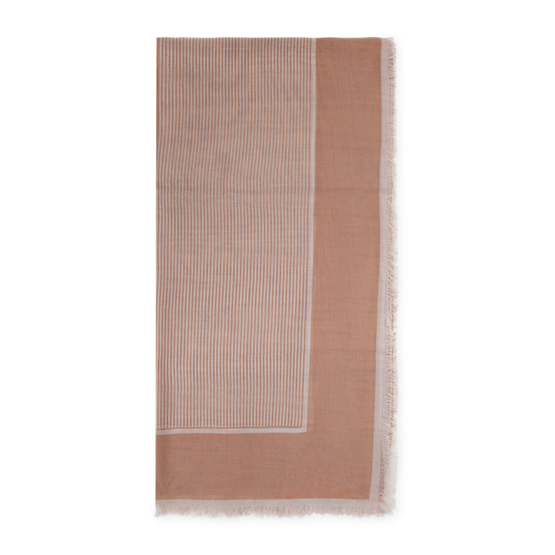 Saint Laurent Scarves - Marrone | 3ca0c7e4e3dbf041c77553eaae5af5503faf07c9