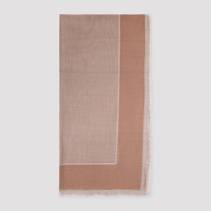 Saint Laurent Scarves - Marrone | 89951e1a47b0faf5bb22ba553c61a04db60e135b