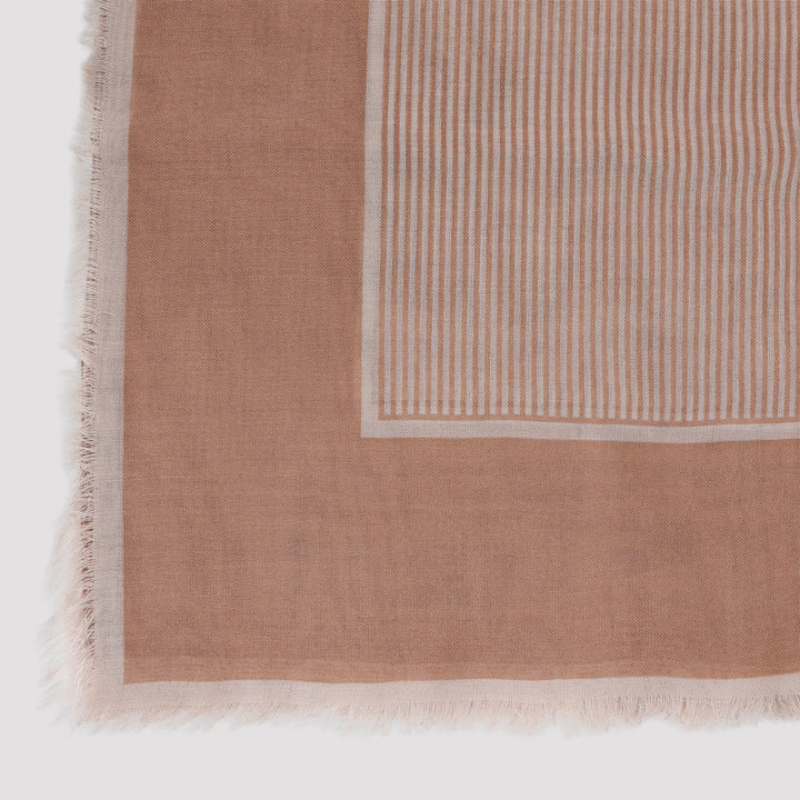 Saint Laurent Scarves - Marrone | c825227f92fe003fd25787f1e0e288ee15d1b9d9
