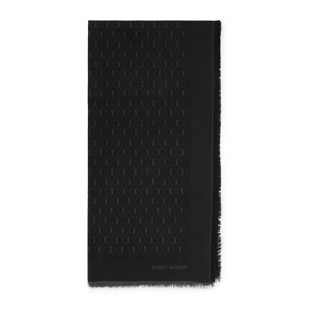 Saint Laurent Scarves - Nero | d13a40d77be65af69c80507e2f3003c9349fec19